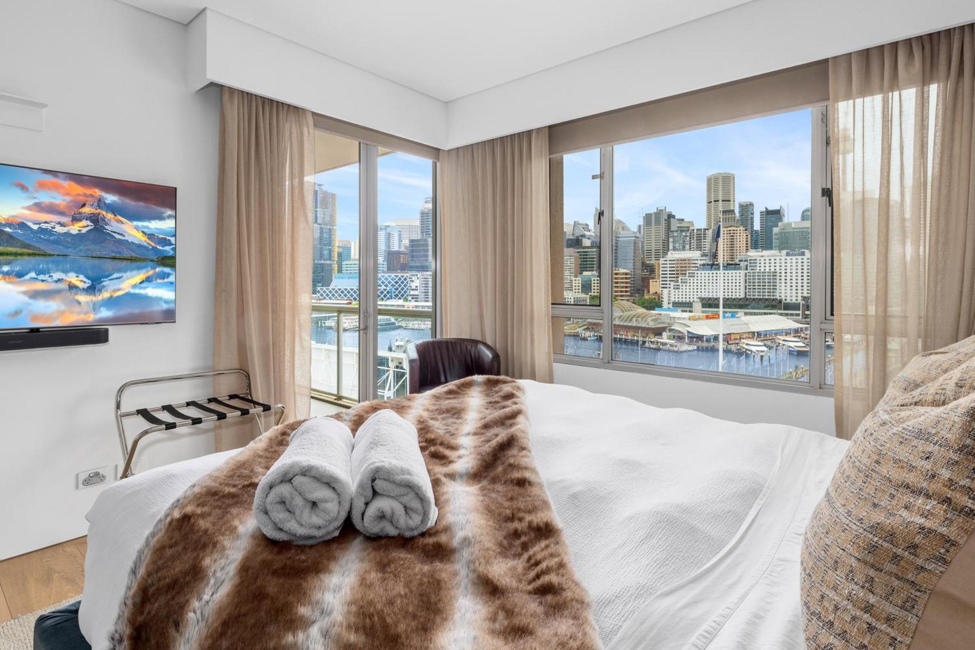 3 Bedroom Darling Harbour Apartment Sydney Buitenkant foto